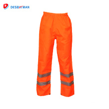 2018 Nuevos Productos Baratos Pantalones de Trabajo Pantalones de Seguridad Pantalones Usados ​​Hi-vis Pantalones de Trabajo Cinta Reflectante